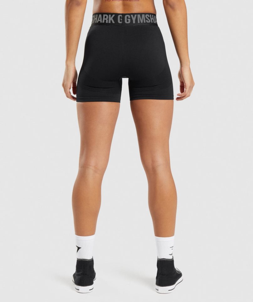 Women's Gymshark Flex Shorts Black | NZ 9DPCHY